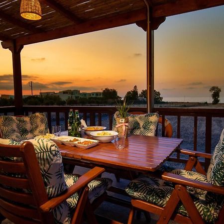 Mayia Sunset Sea Front House Gouves Heraklion Exterior foto